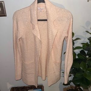 Candie’s Light Pink Cardigan Sweater- Size XS